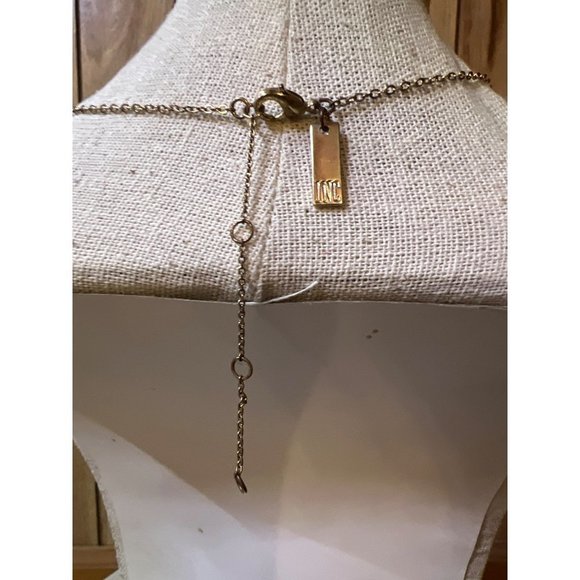 INC International Concepts Shaky Cubic Zirconia Necklace—18” - Picture 7 of 8